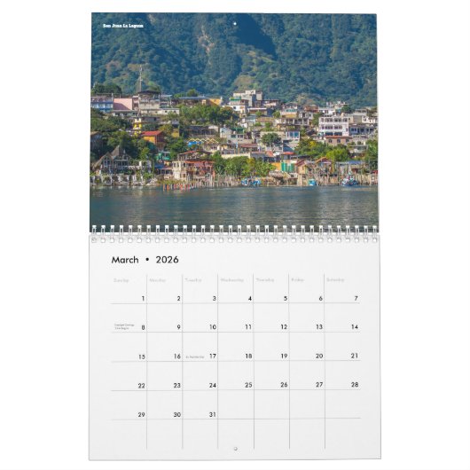 Guatemala Kalender (Mar 2026)