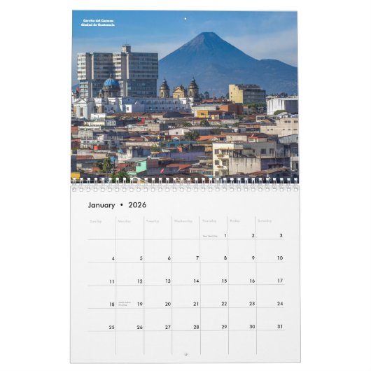Guatemala Kalender (Jan 2026)