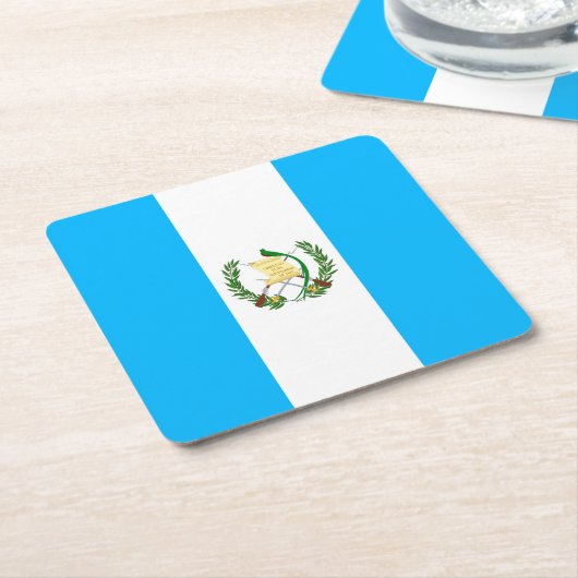 Guatemala Kartonnen Onderzetters (Schuin)