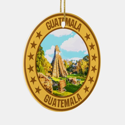 Guatemala Keramisch Ornament (Rechts)