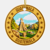 Guatemala Keramisch Ornament (Voorkant)