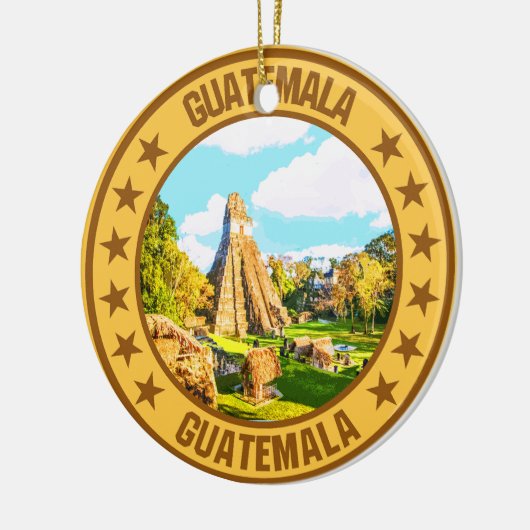 Guatemala Keramisch Ornament (Links)