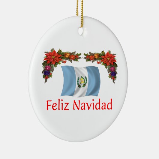 Guatemala Kerstmis Keramisch Ornament (Rechts)