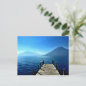 Guatemala - Lago Atitlan Sunrise Briefkaart (Staand voorkant)
