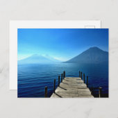 Guatemala - Lago Atitlan Sunrise Briefkaart (Voorkant / Achterkant)