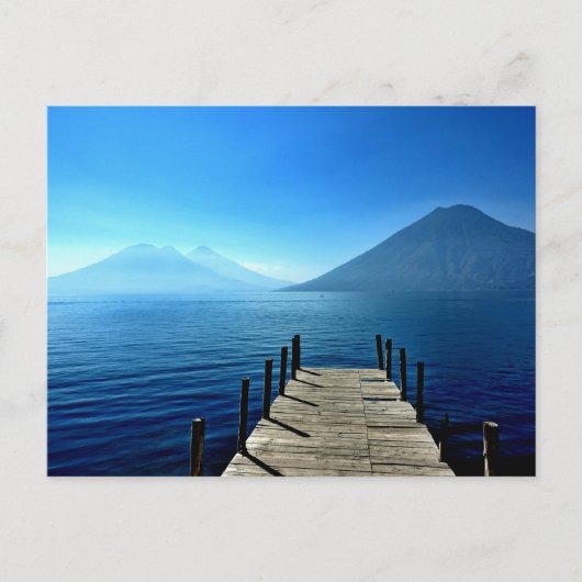 Guatemala - Lago Atitlan Sunrise Briefkaart (Voorkant)