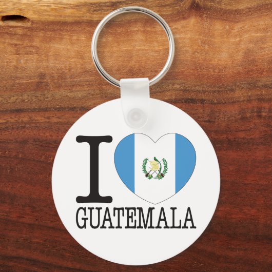 Guatemala Love v2 Sleutelhanger (Voorkant)