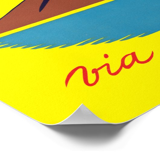 Guatemala luchttoerisme reizen Poster (Hoek)