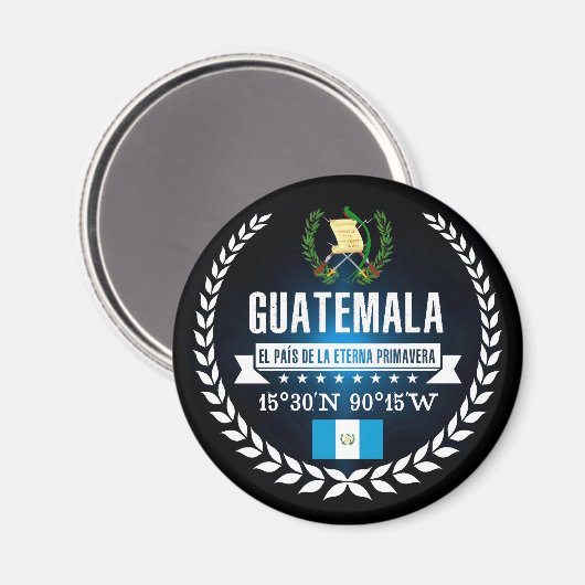 Guatemala Magneet (Voorkant / Achterkant)