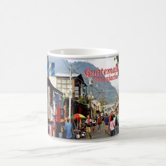 Guatemala - markt van Panajachel - Koffiemok (Center)