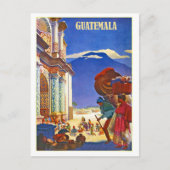 Guatemala, mensen, oud briefkaart (Voorkant)