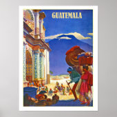 Guatemala, mensen, oud poster (Voorkant)