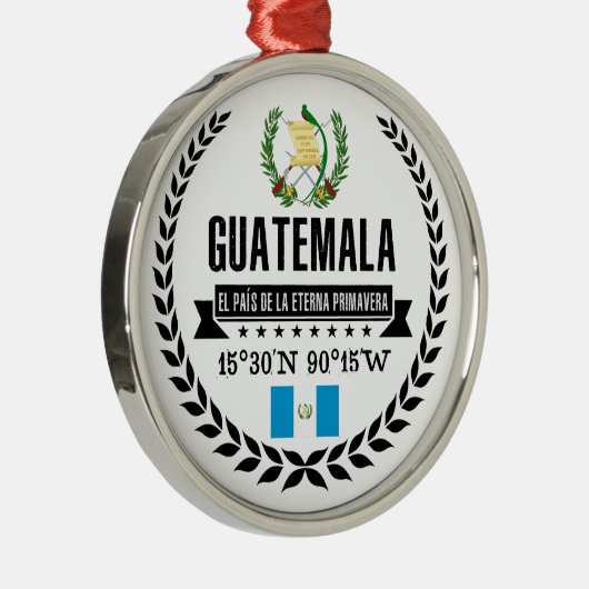 Guatemala Metalen Ornament (Rechts)