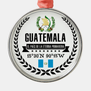 Guatemala Metalen Ornament