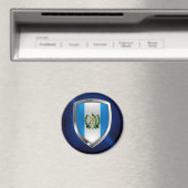Guatemala Mettalic Emblem Magneet (Insitu (Vaatwasser))