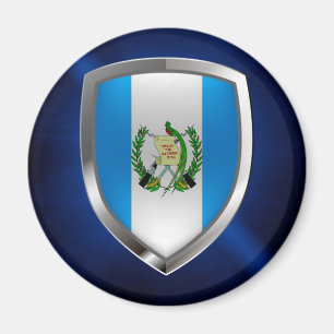 Guatemala Mettalic Emblem Magneet