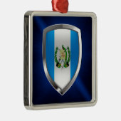 Guatemala Mettalic Emblem Metalen Ornament (Rechts)