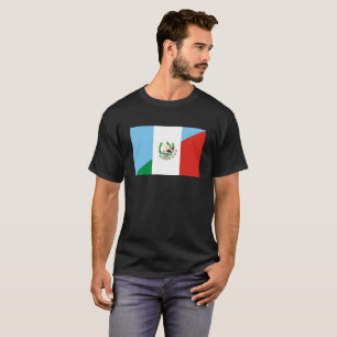 guatemala mexico halve vlag t-shirt