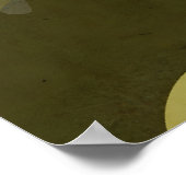 Guatemala Minimaal Reisposter Poster (Hoek)