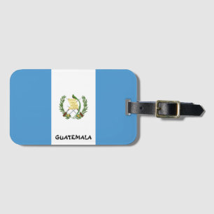 Guatemala National Flag Patriotic Bagagelabel