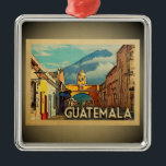 Guatemala Ornament Vintage Travel<br><div class="desc">Een coole  Guatemala-versiering met de Santa Catalina Arch in Antigua.</div>