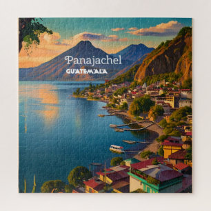 Guatemala Panajachel    retro Legpuzzel