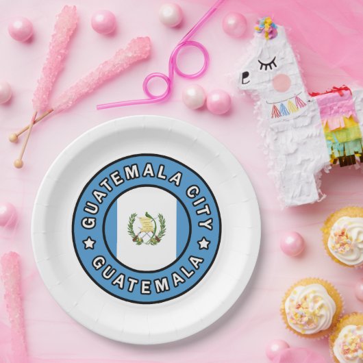 Guatemala Papieren Bordje (Feest)