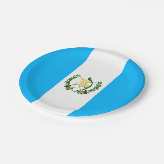 Guatemala Papieren Bordje (Gekanteld)