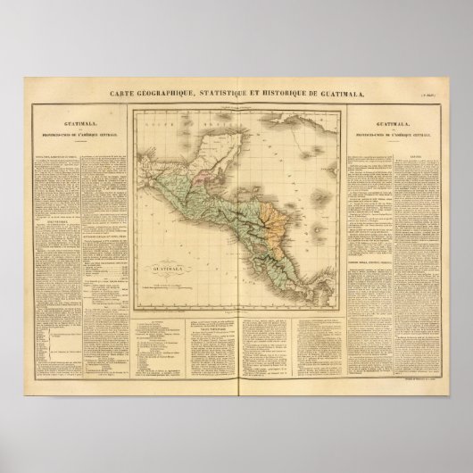 Guatemala Poster (Voorkant)