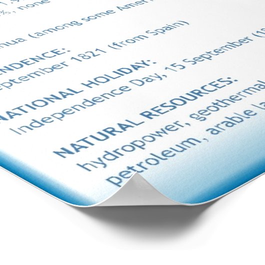 Guatemala Poster (Hoek)