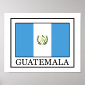 Guatemala Poster (Voorkant)