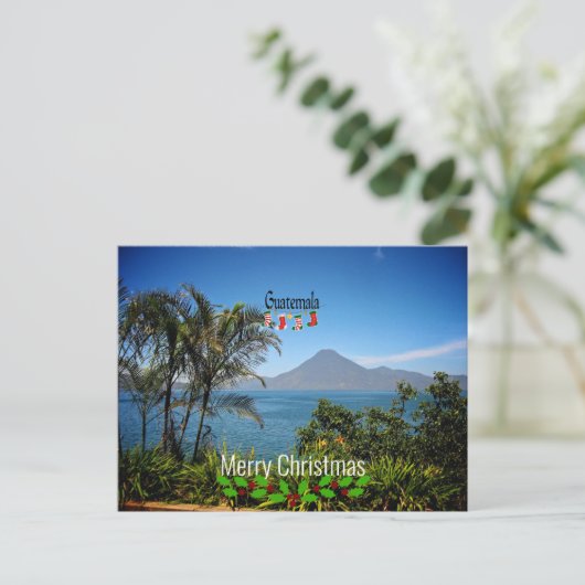 Guatemala, Prettig Kerstfeest, Briefkaart (Staand voorkant)