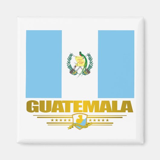 Guatemala Pride Magneet (Voorkant)