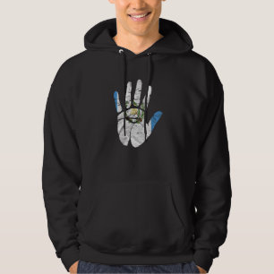 Guatemala Proud Flag Day Hispanic Guatemalaan Vint Hoodie