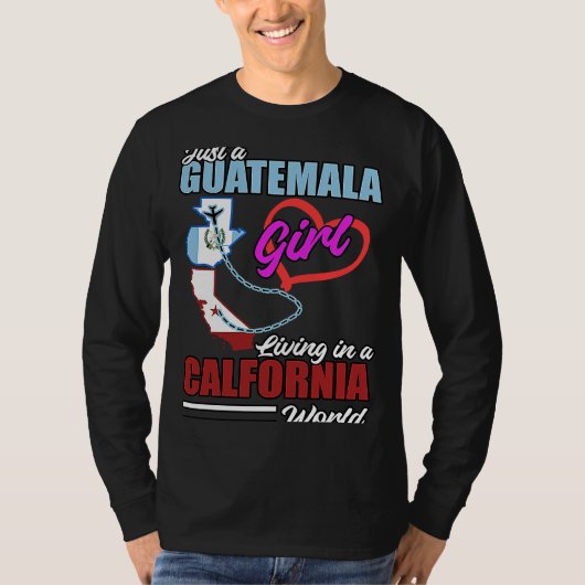 Guatemala Proud Hispanic Guate Flag Guatemalan Cha T-shirt (Voorkant)