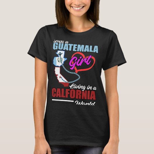 Guatemala Proud Hispanic Guate Flag Guatemalan Cha T-shirt (Voorkant)