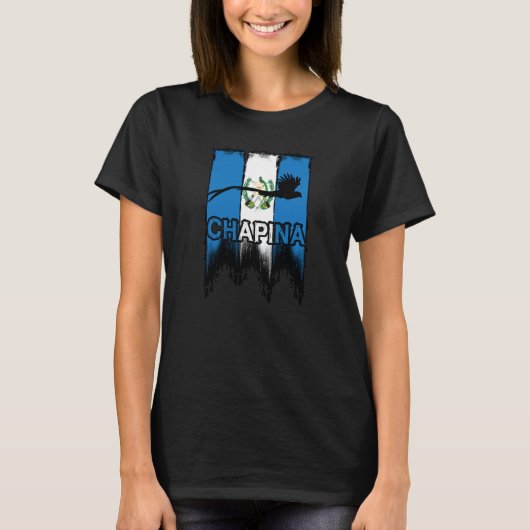 Guatemala Proud Hispanic Quetzal National Bird Gua T-shirt (Voorkant)