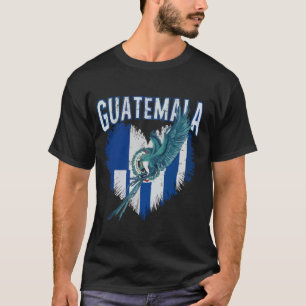 Guatemala Proud Hispanic Quetzal National Bird Gua T-shirt
