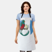 Guatemala Quetzal Guatemalteekse nationale dierenv Schort (Gedragen)