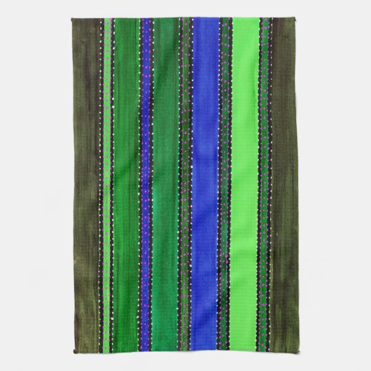 Guatemala Rainbow 1 Kitchen Towel Theedoek (Verticaal)