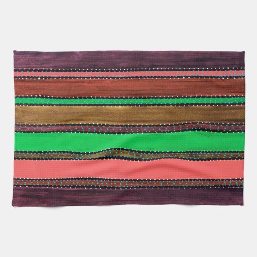 Guatemala Rainbow 2 Kitchen Towel Theedoek (Horizontaal)