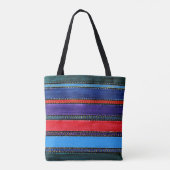 Guatemala Rainbow-Canvas tas (Achterkant)
