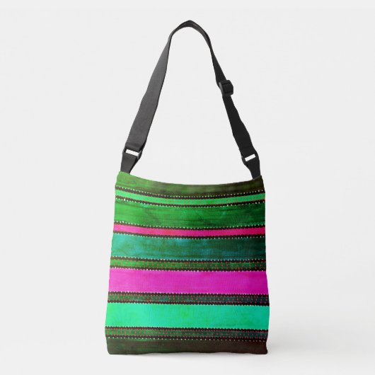  Guatemala Rainbow Crossbody Bag Crossbody Tas (Voorkant)