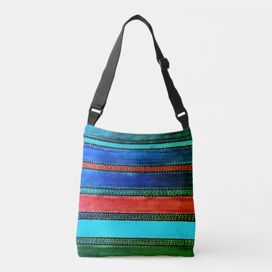  Guatemala Rainbow Crossbody Bag Crossbody Tas (Voorkant)