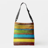 Guatemala Rainbow Crossbody Bag Crossbody Tas (Achterkant)
