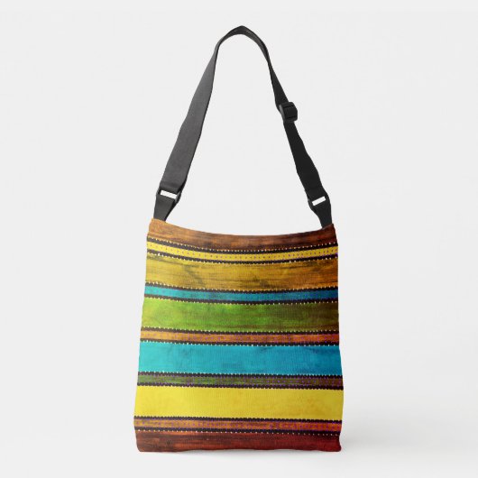  Guatemala Rainbow Crossbody Bag Tas (Voorkant)
