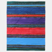 Guatemala Rainbow Fleece Blanket (Voorkant)
