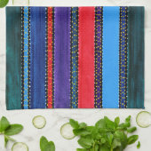 Guatemala Rainbow Kitchen Towel Theedoek (Gevouwen)
