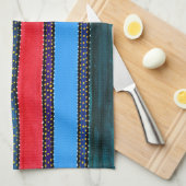 Guatemala Rainbow Kitchen Towel Theedoek (Quarter Fold)