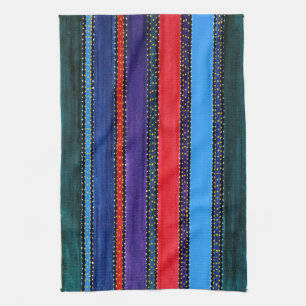 Guatemala Rainbow Kitchen Towel Theedoek